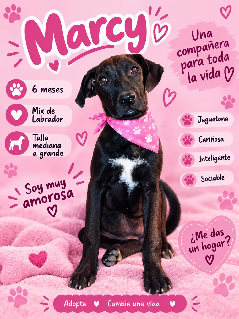 Fotografía de Margared, perrito disponible para adopción de ARCY
